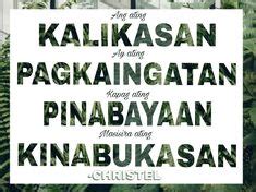 Tagalog Para Sa Kalikasan Slogan Ideas .
